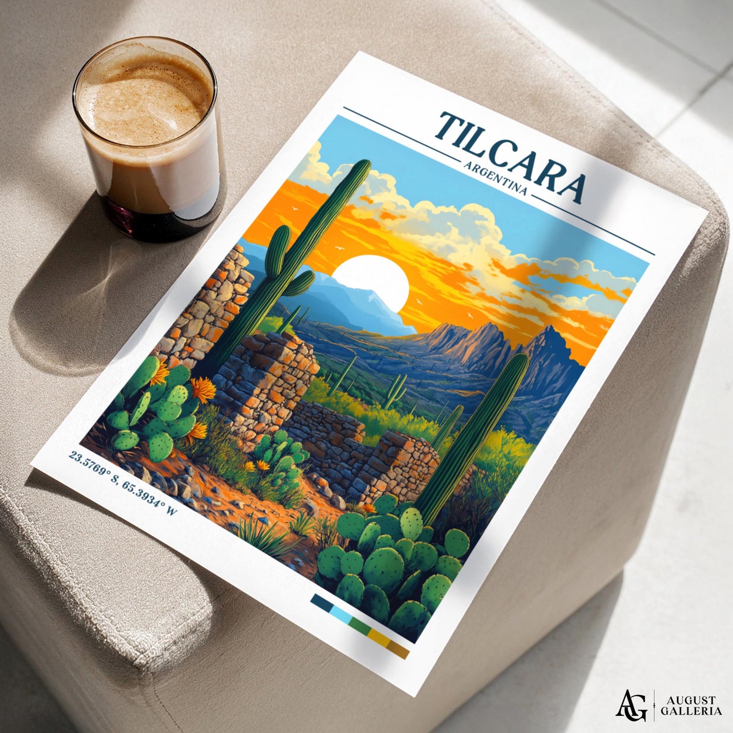 Tilcara Argentina Travel Print