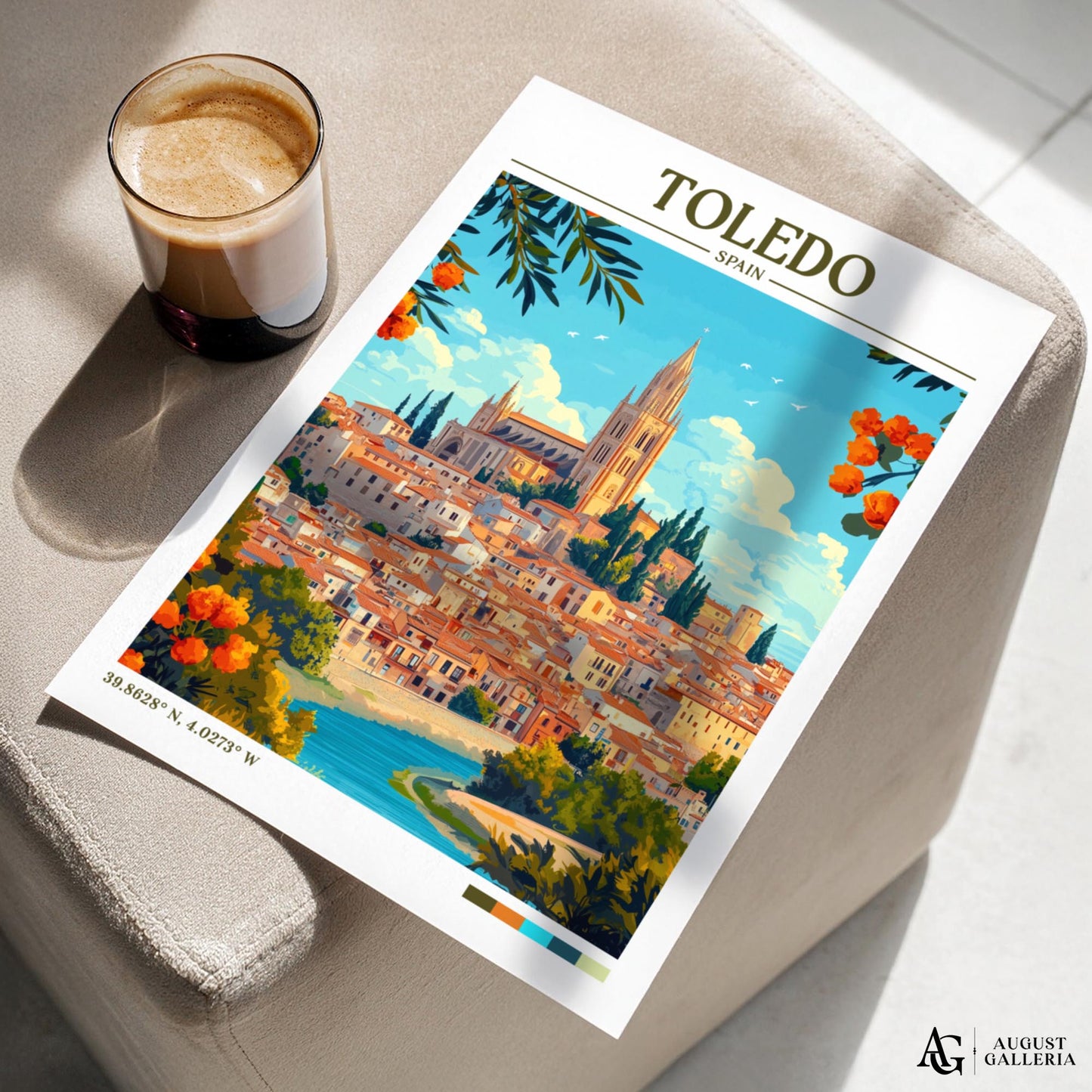 Toledo Spain Travel Print