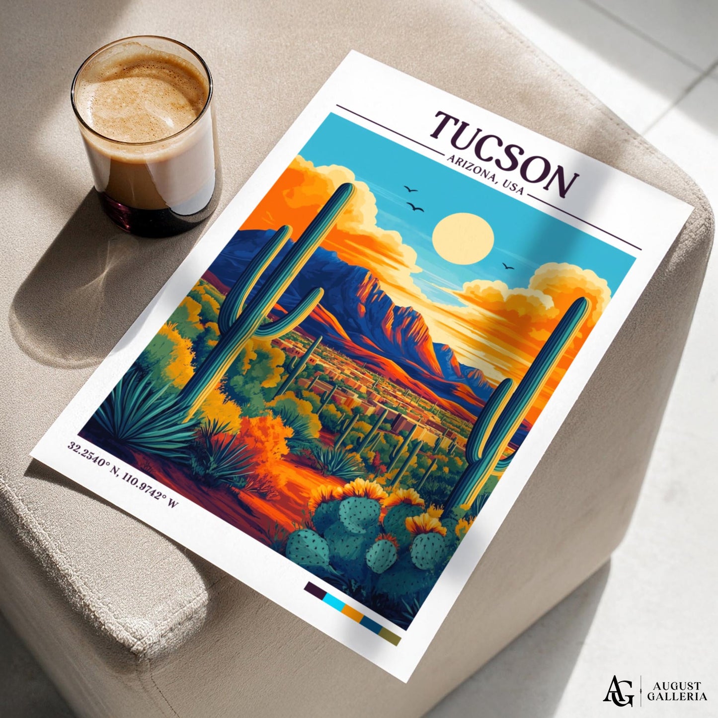 Tucson Arizona Travel Print