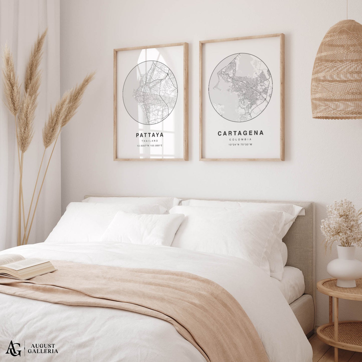 Cartagena Minimalist Map