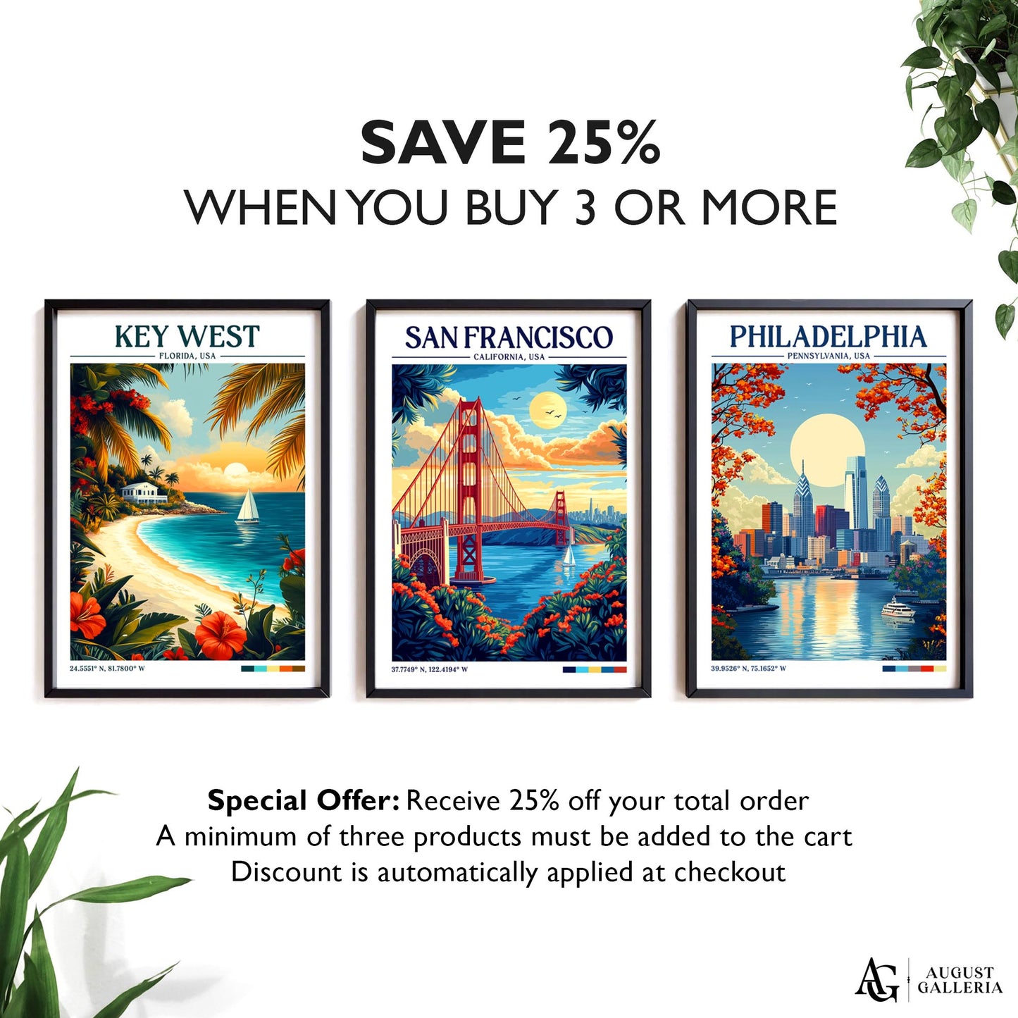 San Francisco Retro Travel Print