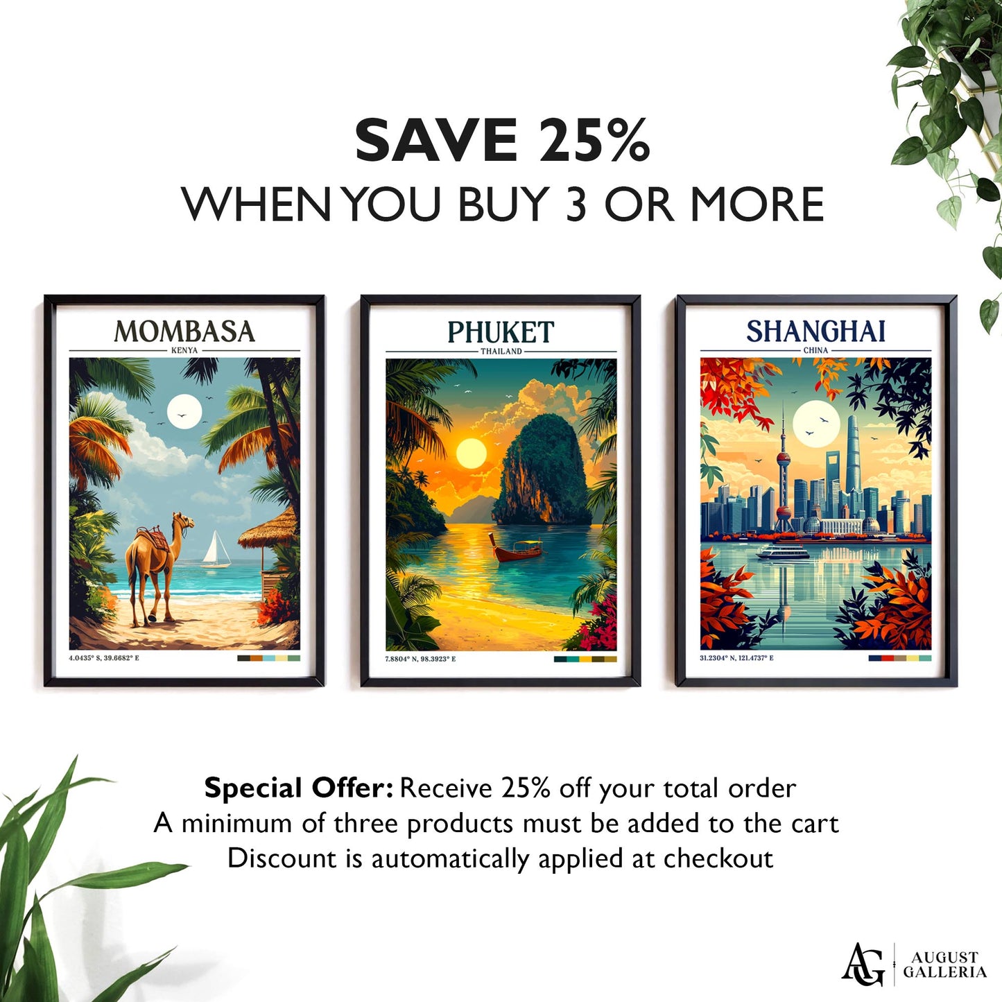 Phuket Thailand Retro Travel Print