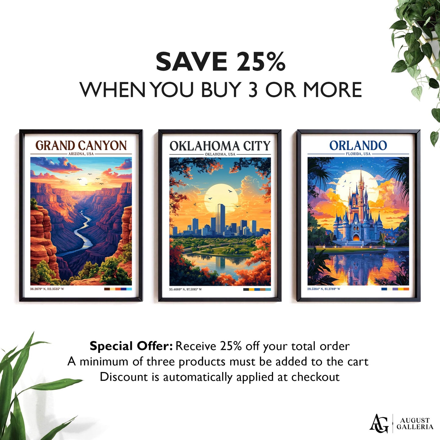 Oklahoma City Retro Travel Print