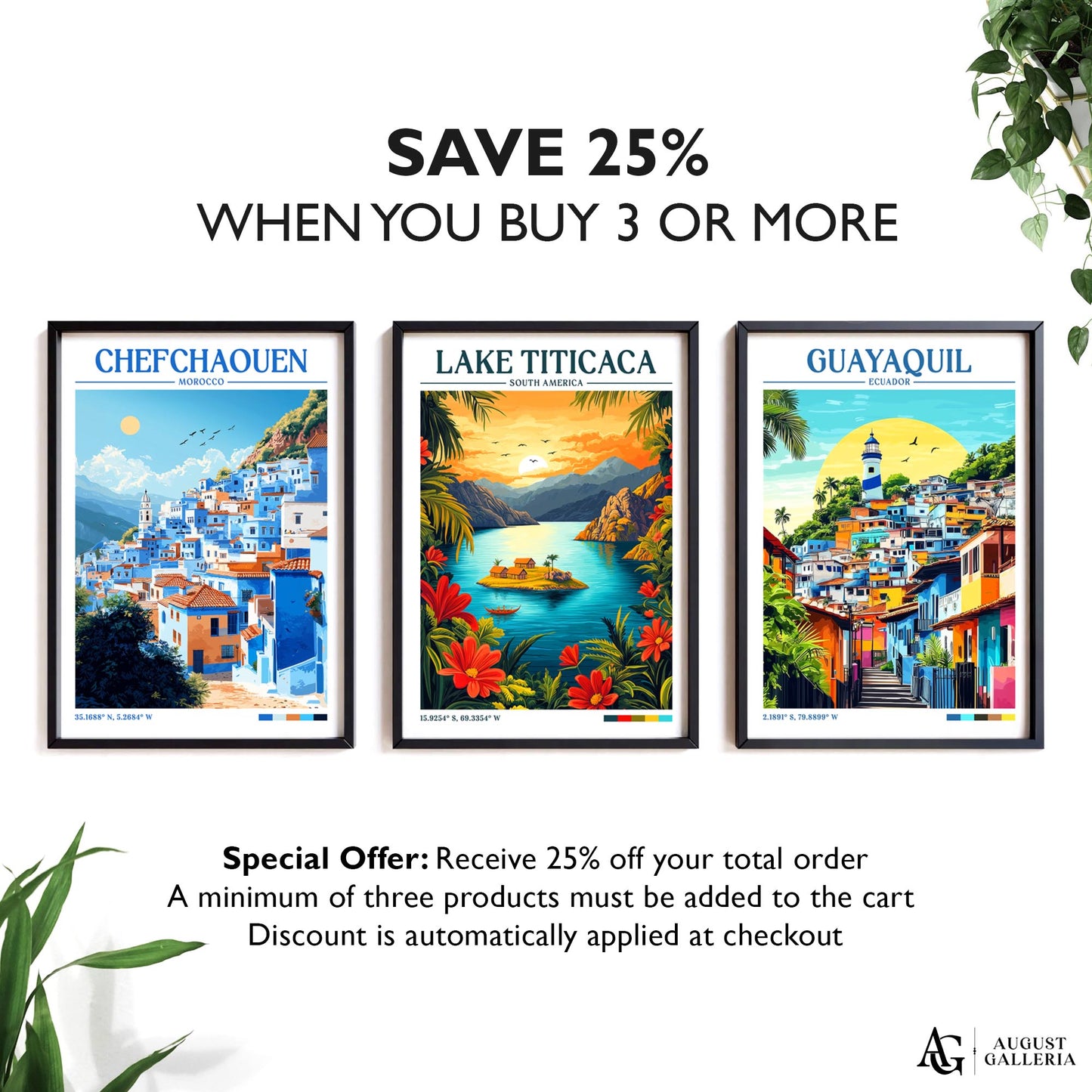 Lake Titicaca Retro Travel Print
