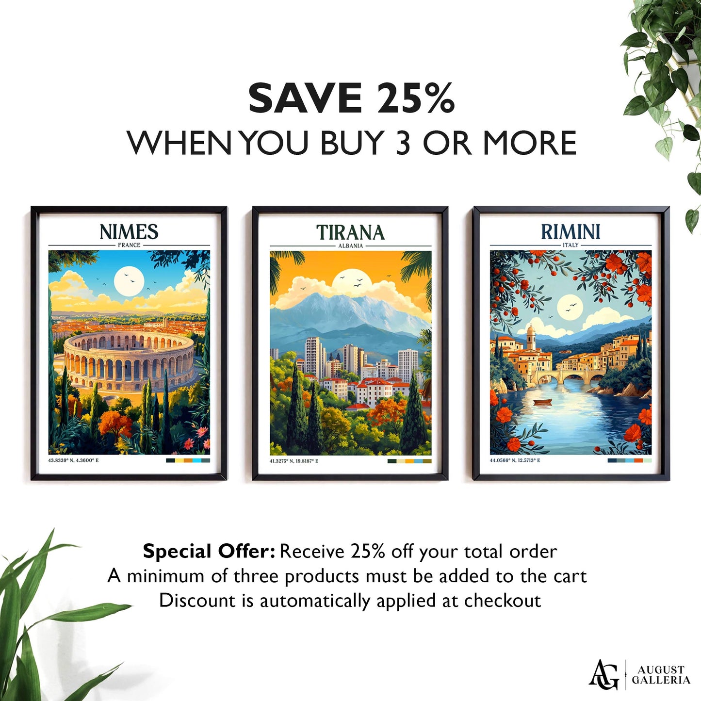 Tirana Albania Travel Print