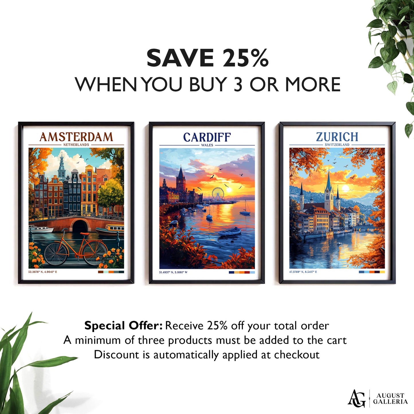 Cardiff Wales Retrlo Travel Print