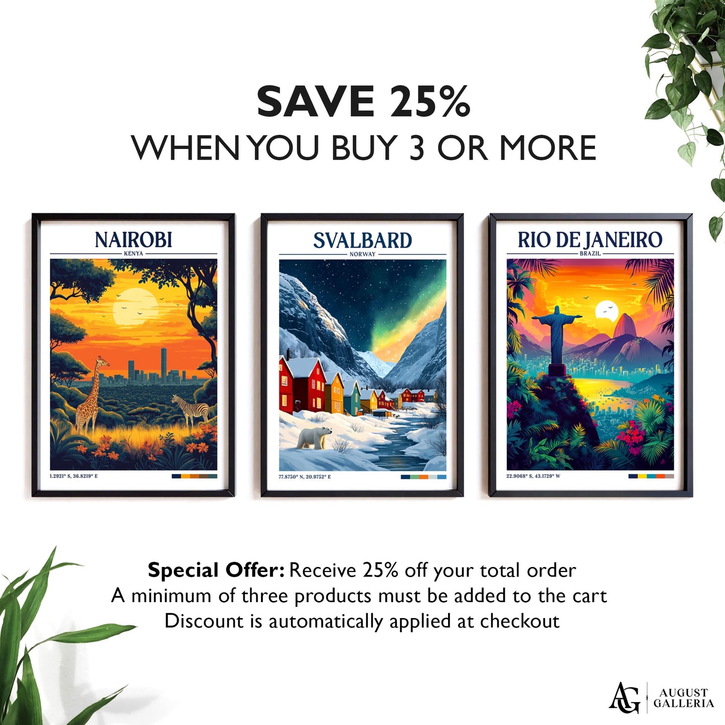 Svalbard Retro Travel Print