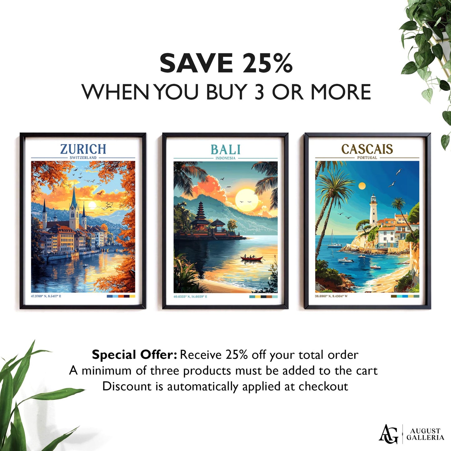 Bali Indonesia Retro Travel Print