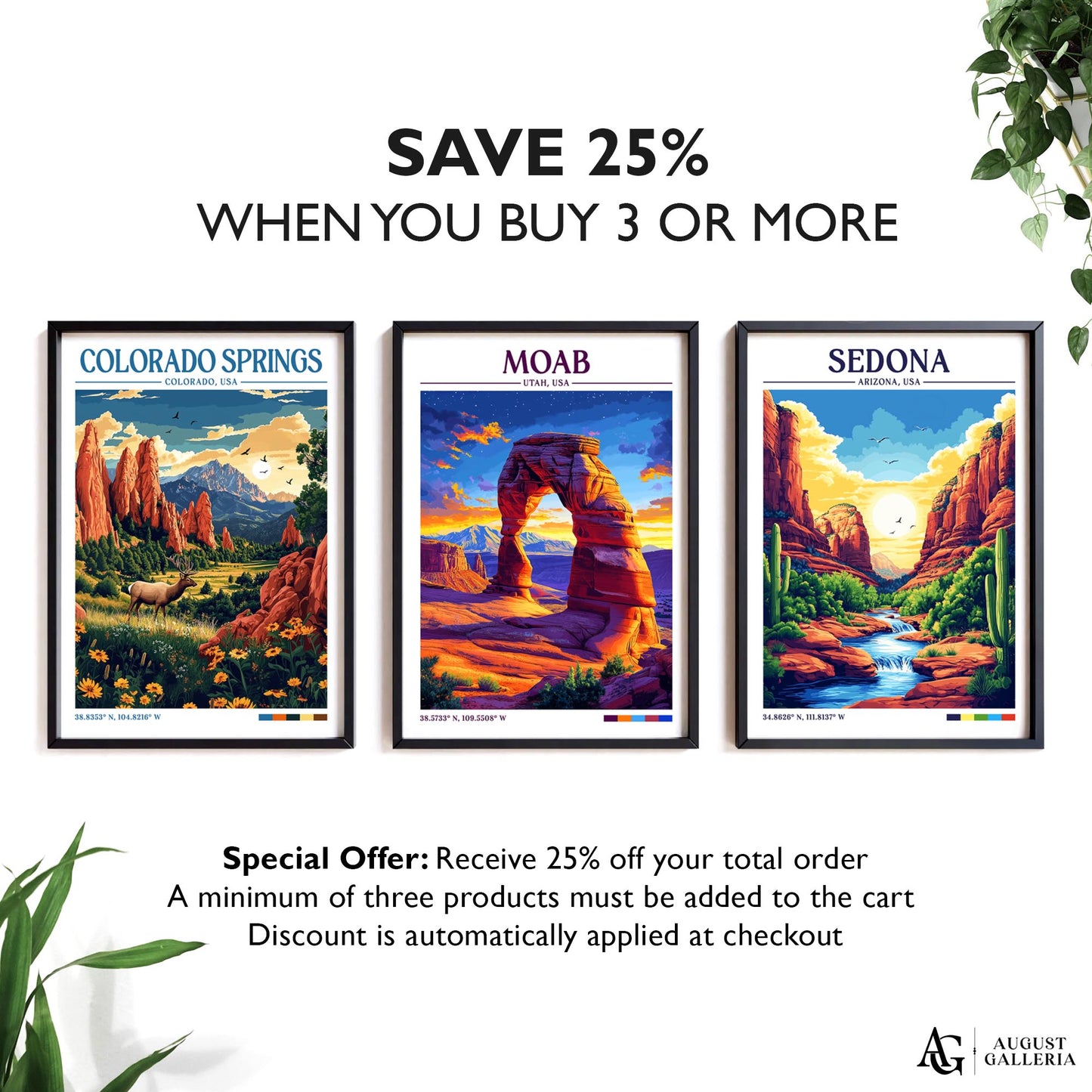 Moab Utah Retro Travel Print