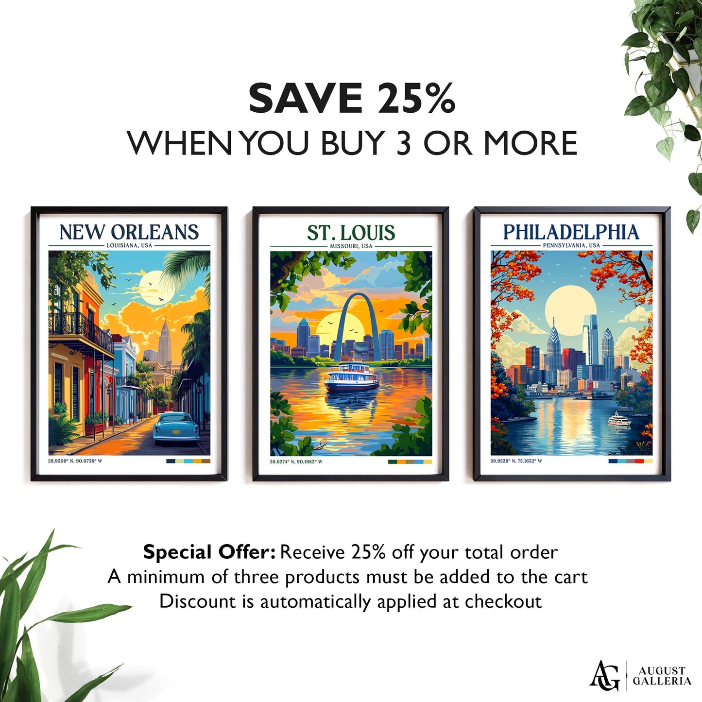 St. Louis Missouri Retro Travel Print