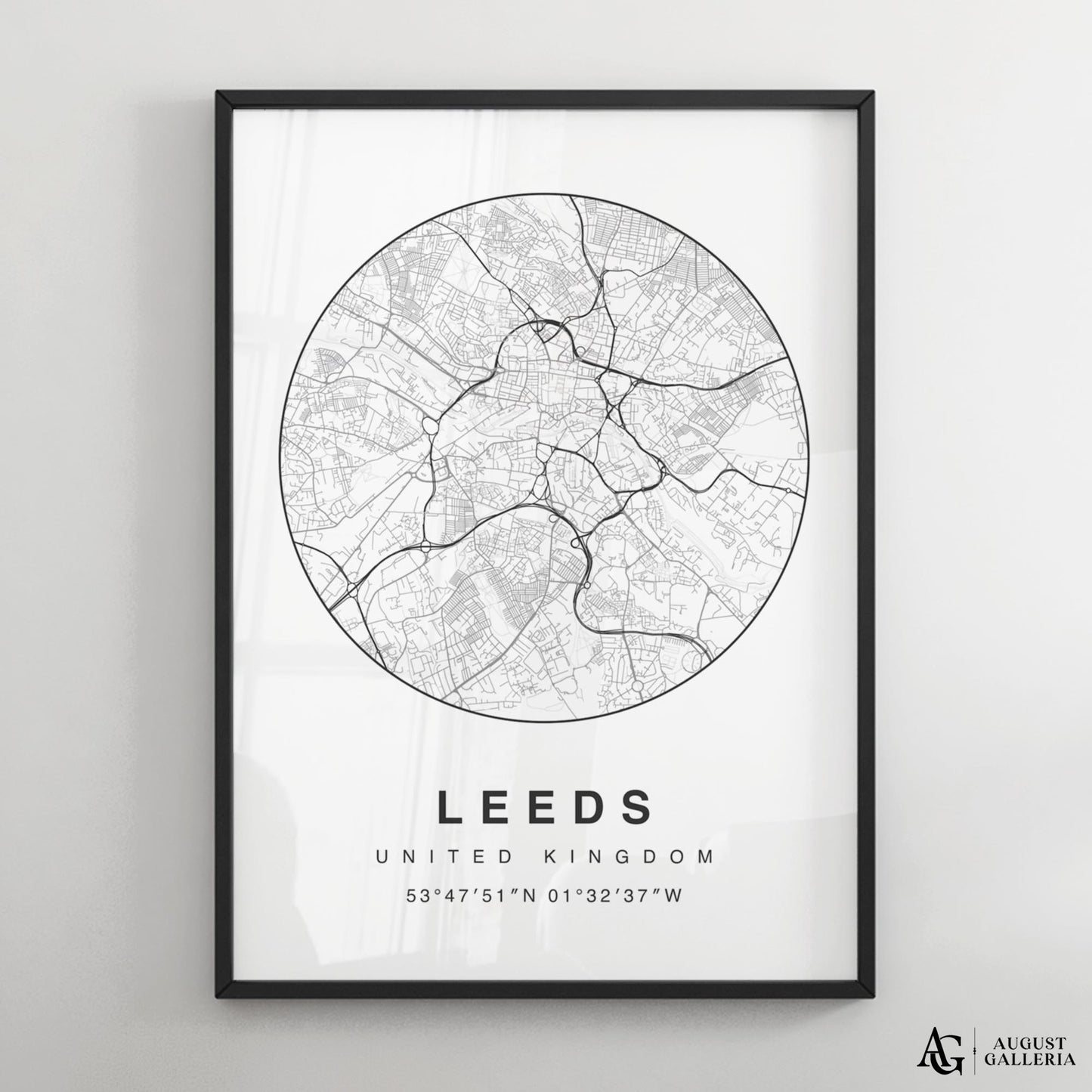 Leeds Minimalist Map