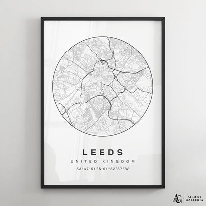 Leeds Minimalist Map