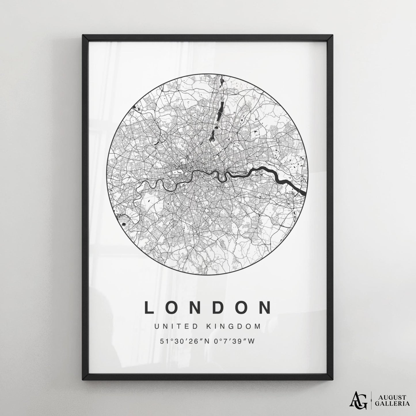 London Minimalist Map