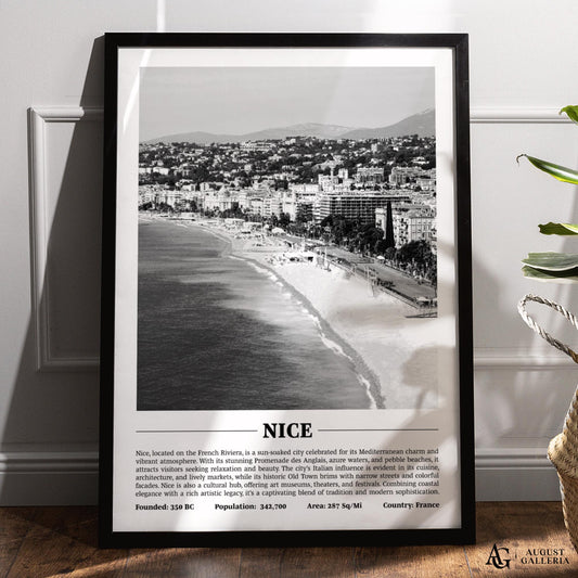 Nice Black & White City Print