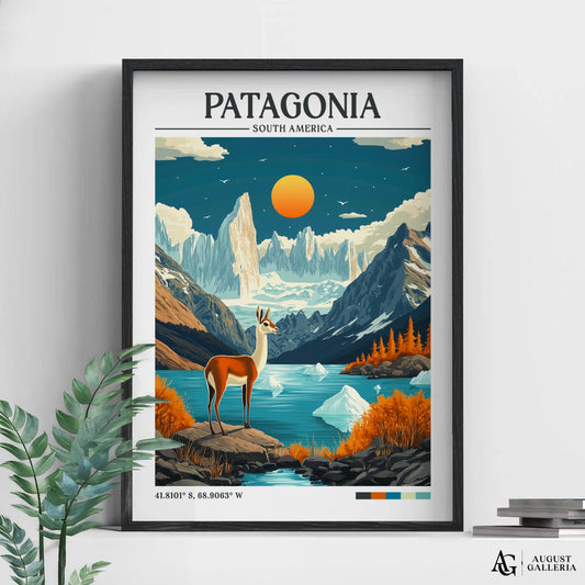 Patagonia Retro Travel Print