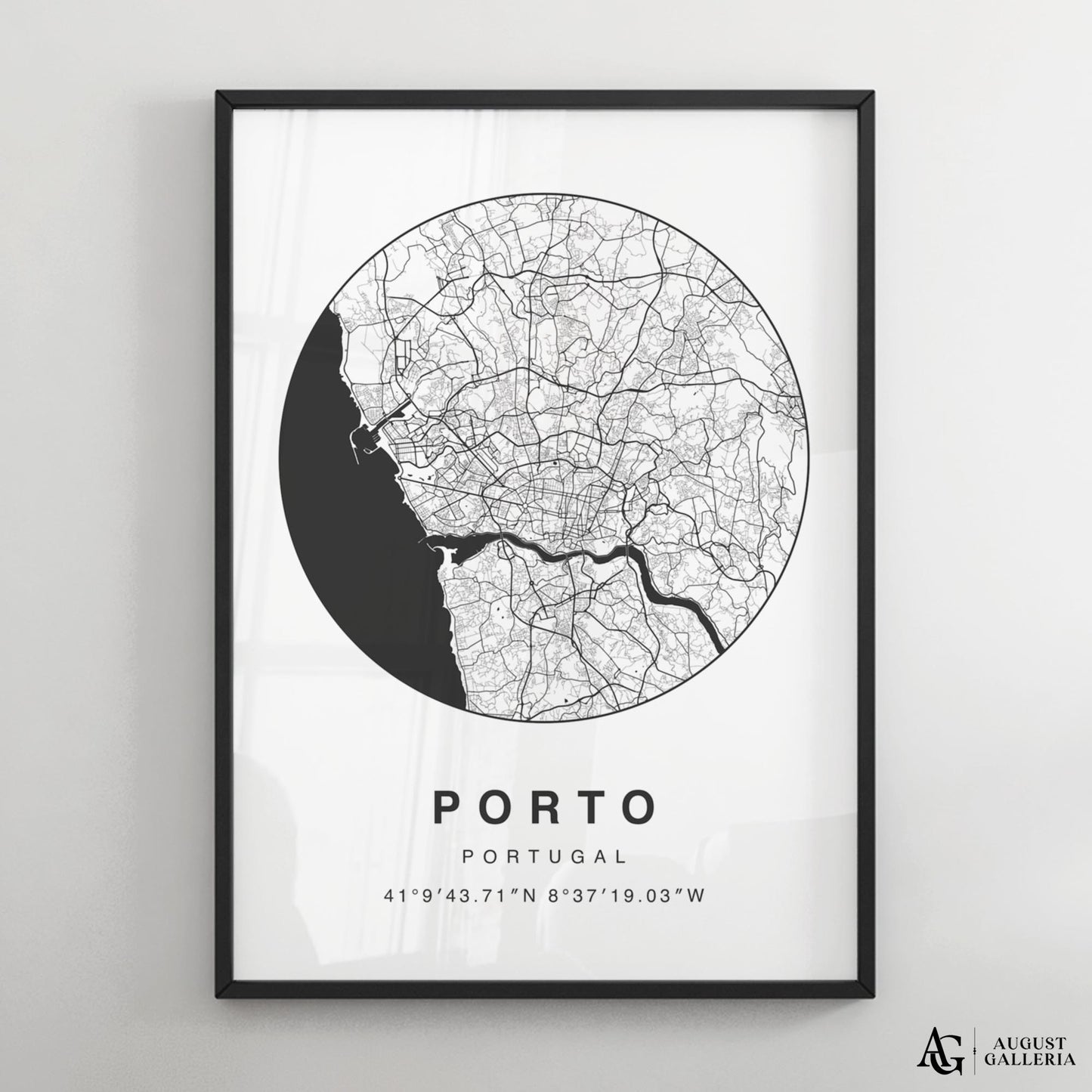 Porto Minimalist Map