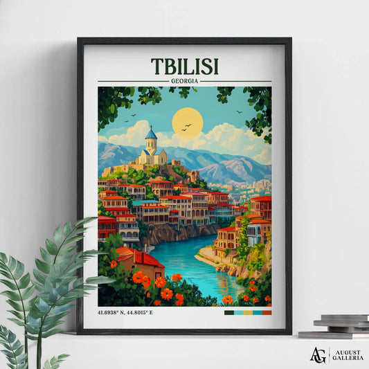 Tbilisi Georgia Travel Print