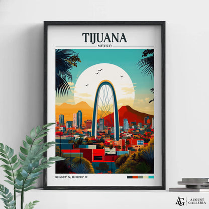 Tijuana Mexico Travel Print
