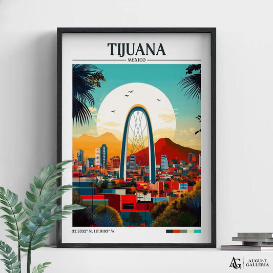 Tijuana Mexico Travel Print