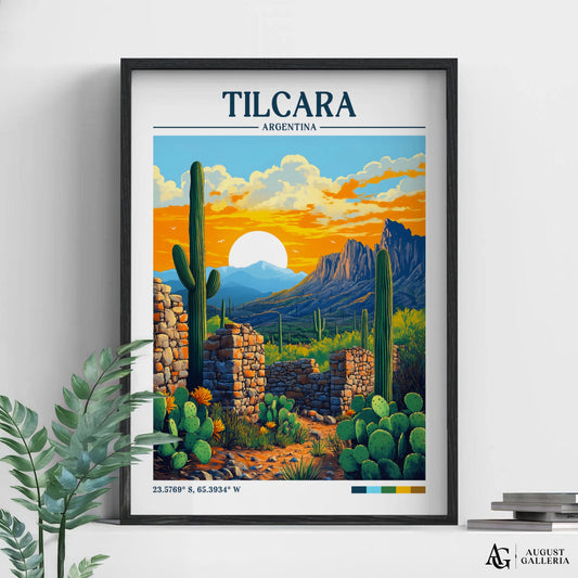 Tilcara Argentina Travel Print