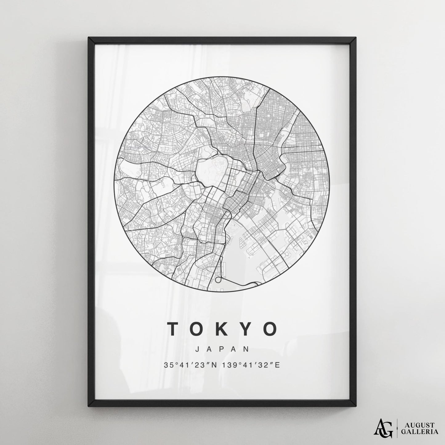 Tokyo Minimalist Map