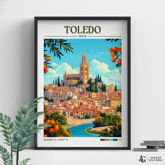 Toledo Spain Travel Print