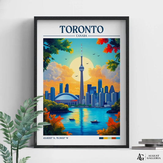 Toronto Canada Travel Print