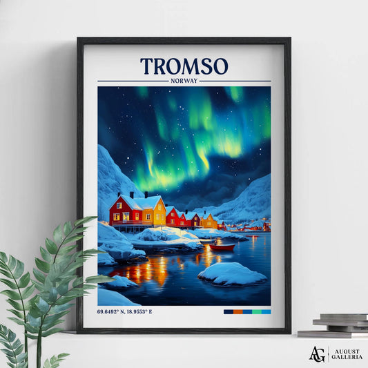 Tromsø Norway Travel Print
