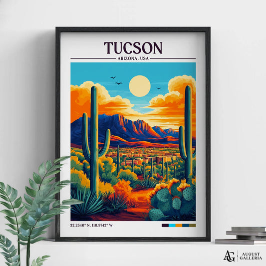 Tucson Arizona Travel Print