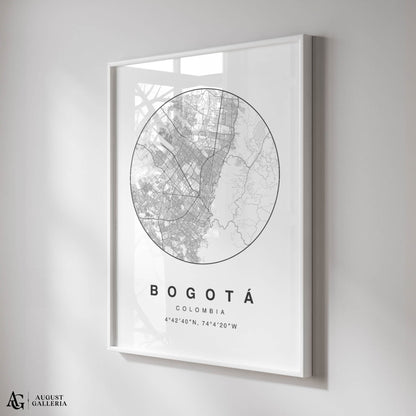 Bogota Minimalist Map