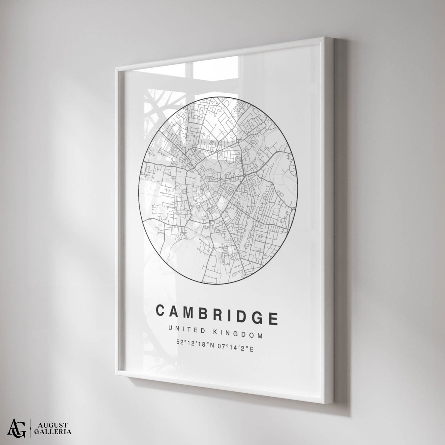 Cambridge Minimalist Map