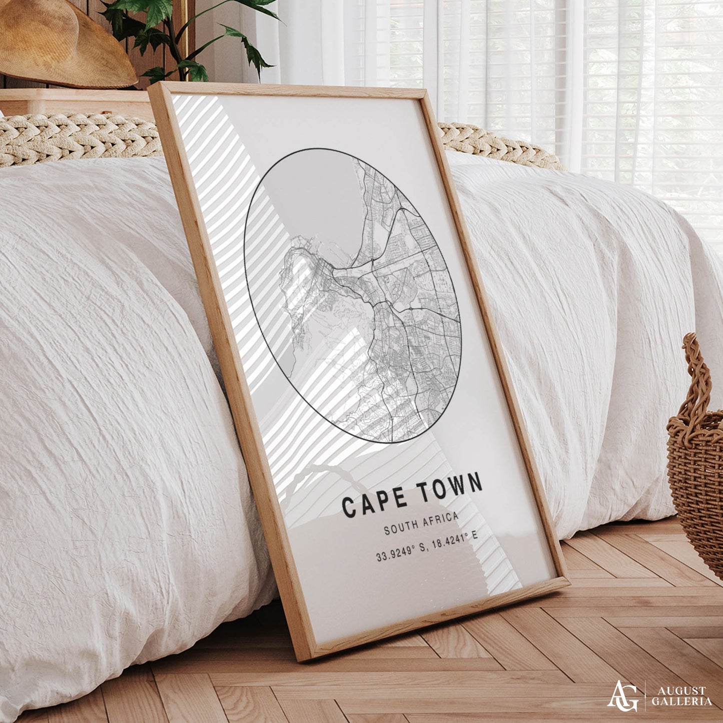 Cape Town Minimalist Map