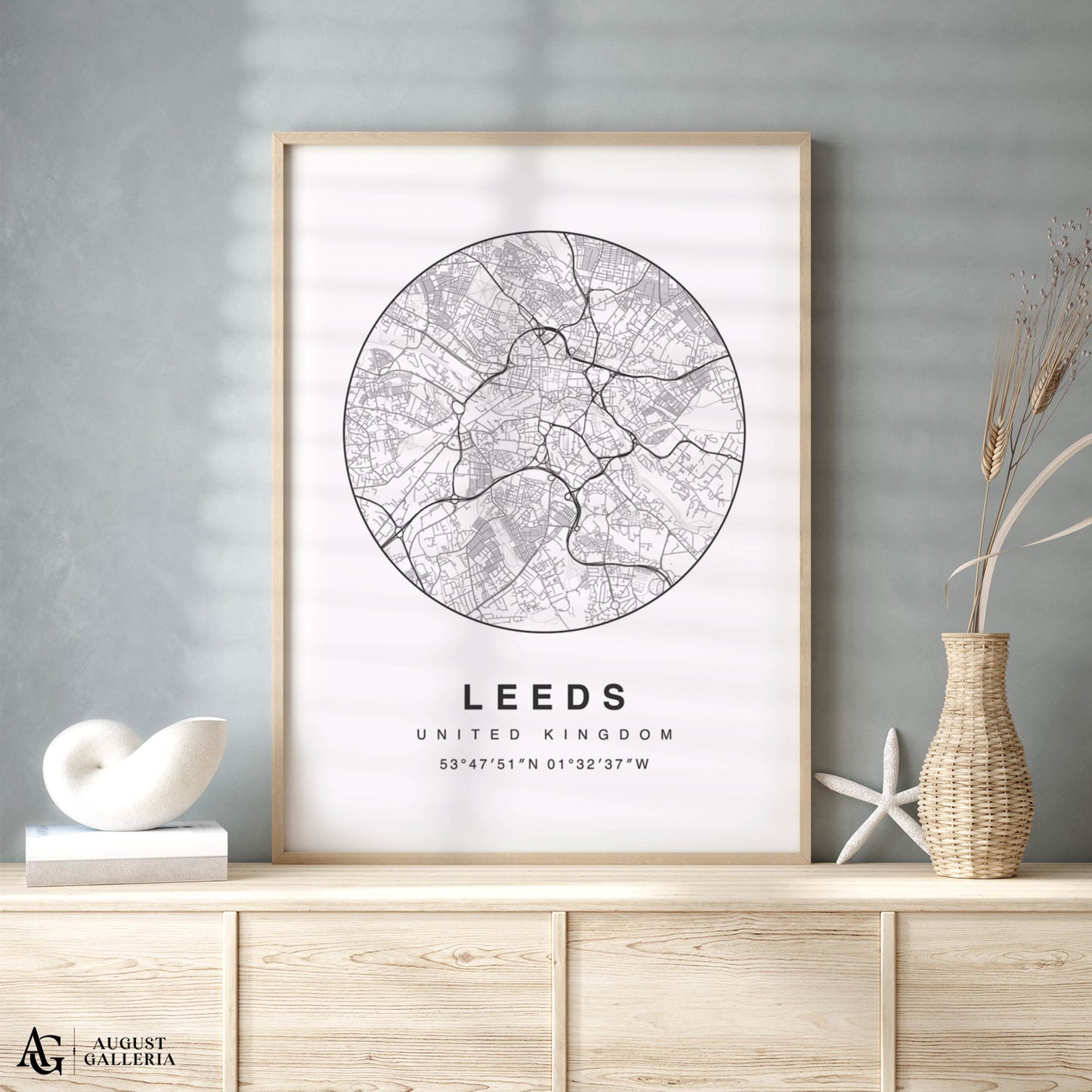 Leeds Minimalist Map