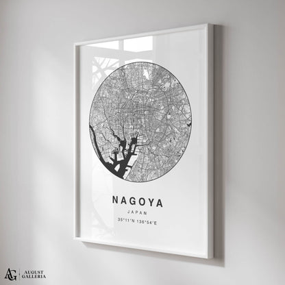 Nagoya Minimalist Map