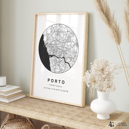 Porto Minimalist Map