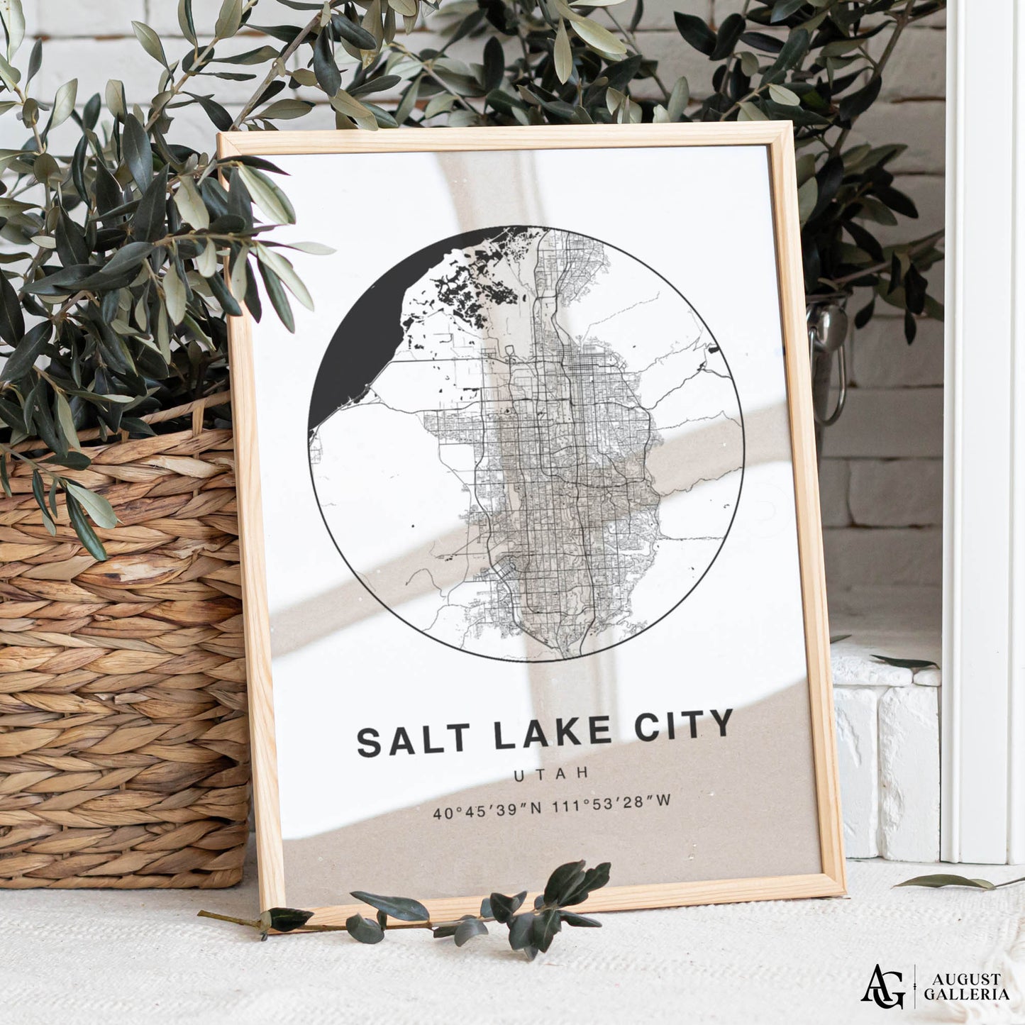 Sacramento Minimalist Map
