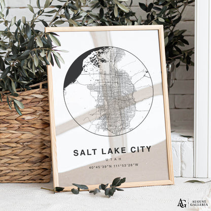Sacramento Minimalist Map