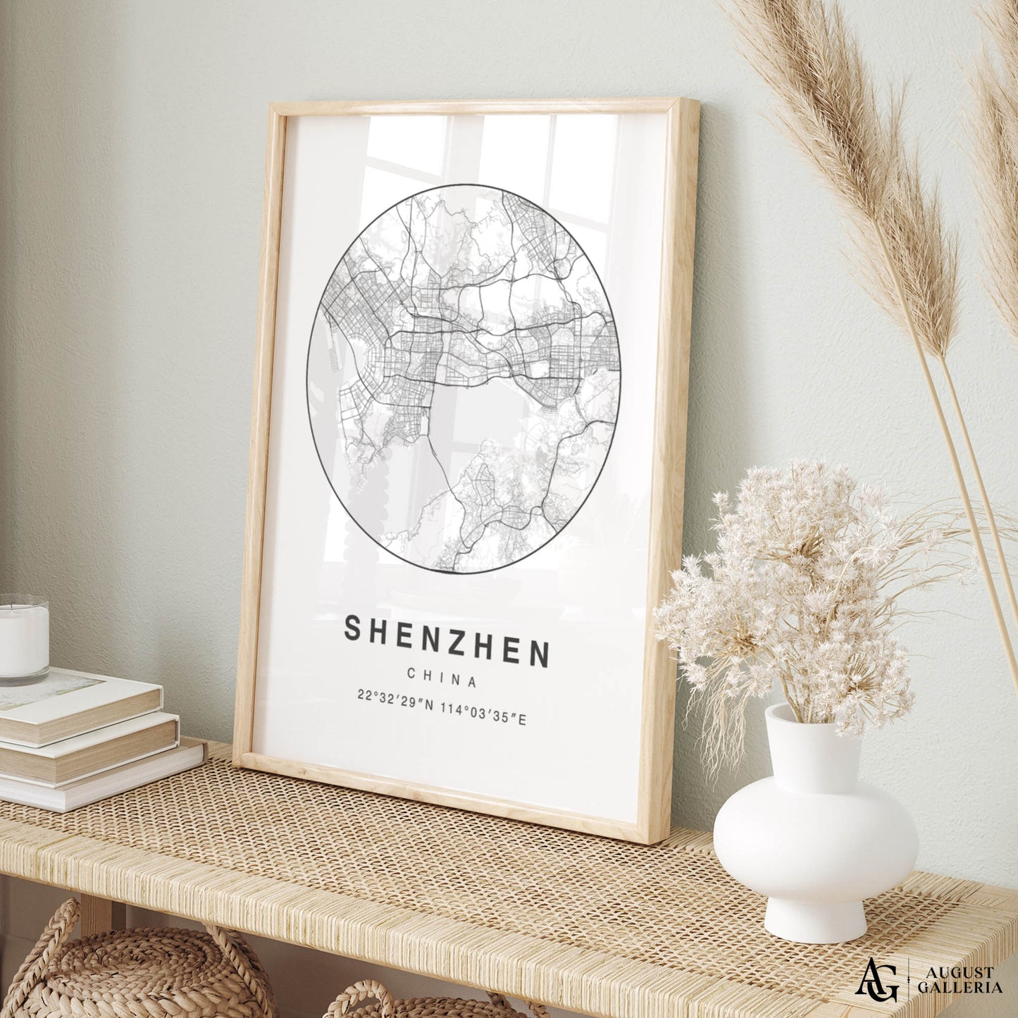 Shenzhen Minimalist Map