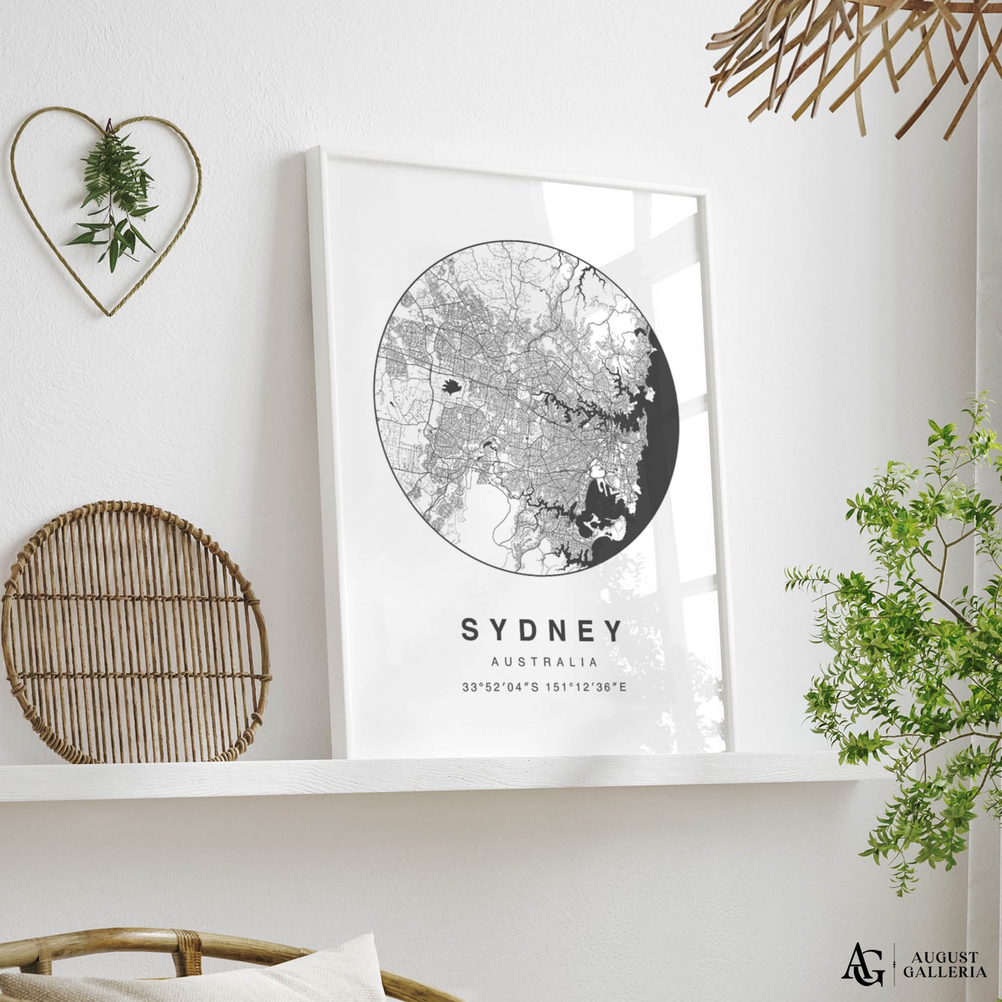 Sydney Minimalist Map