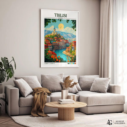 Tbilisi Georgia Travel Print