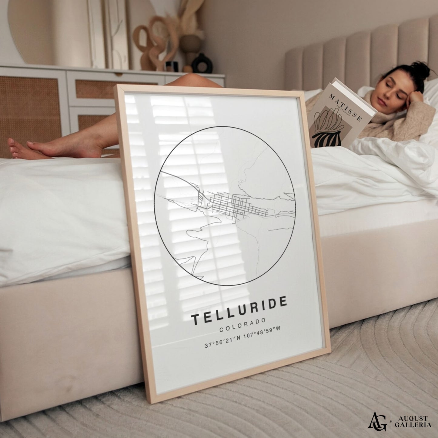 Telluride Minimalist Map