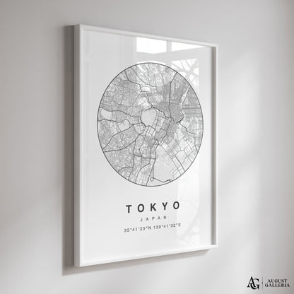 Tokyo Minimalist Map