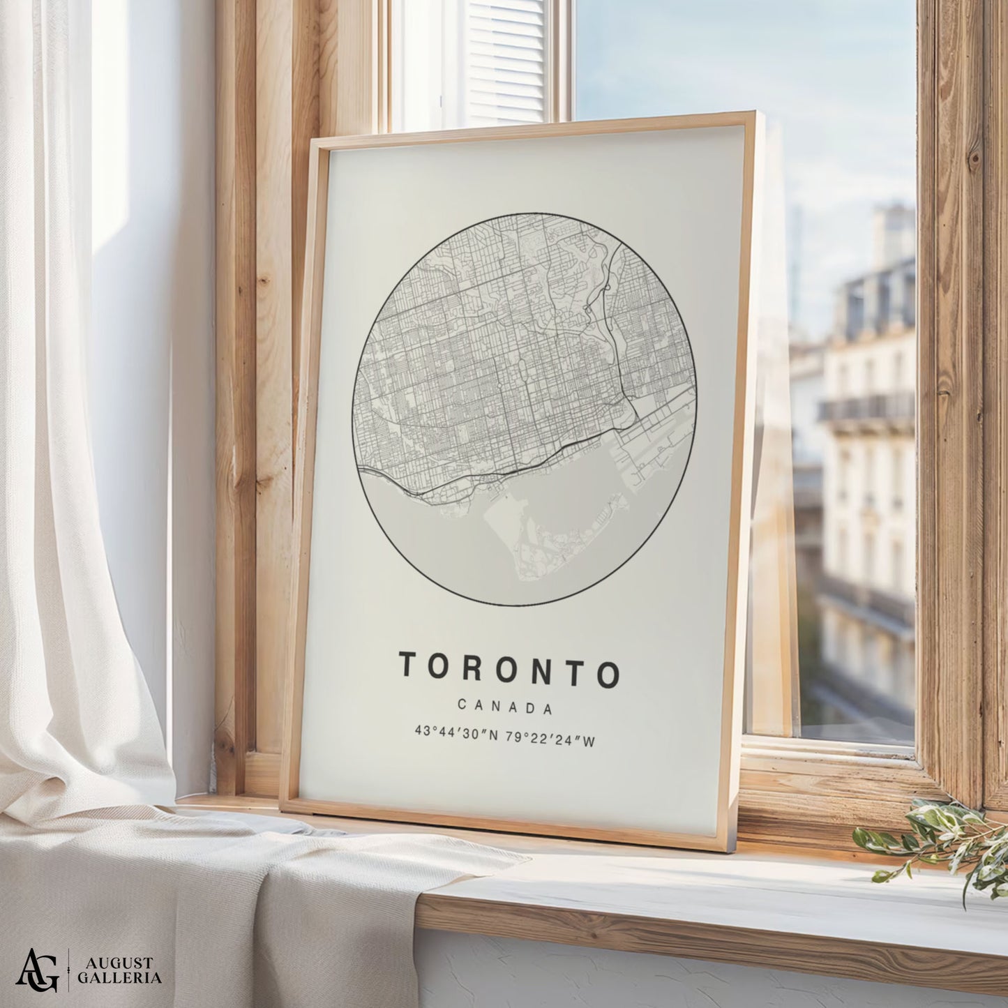 Toronto Minimalist Map