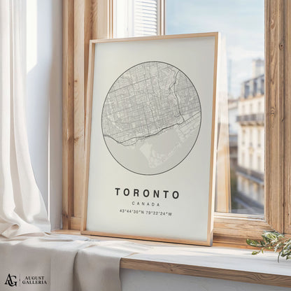 Toronto Minimalist Map