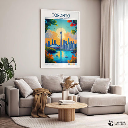 Toronto Canada Travel Print