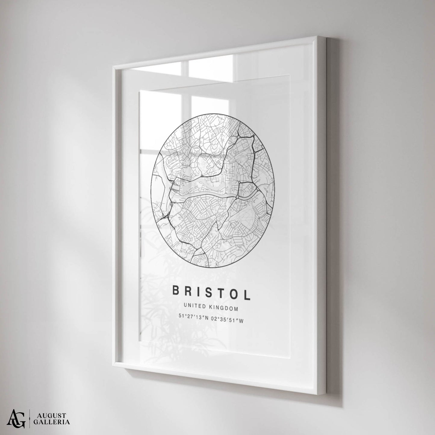 Bristol Minimalist Map