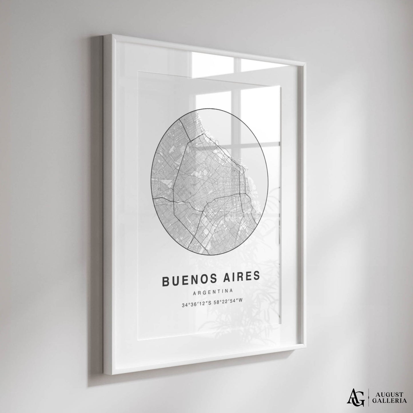 Buenos Aires Minimalist Map
