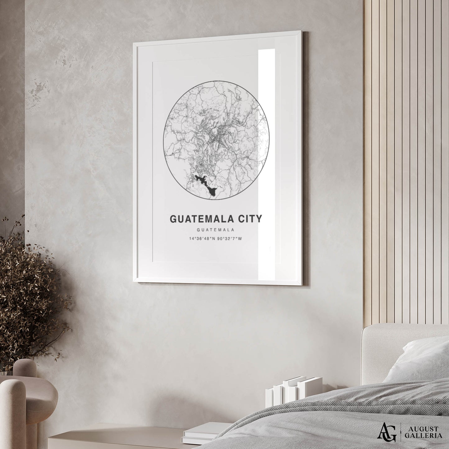 Guatemala City Minimalist Map