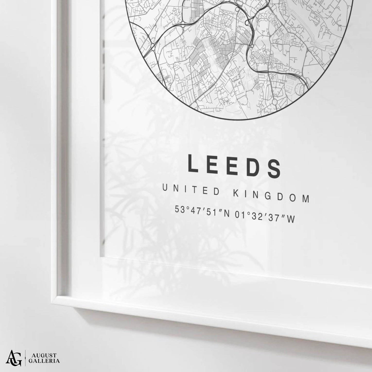 Leeds Minimalist Map