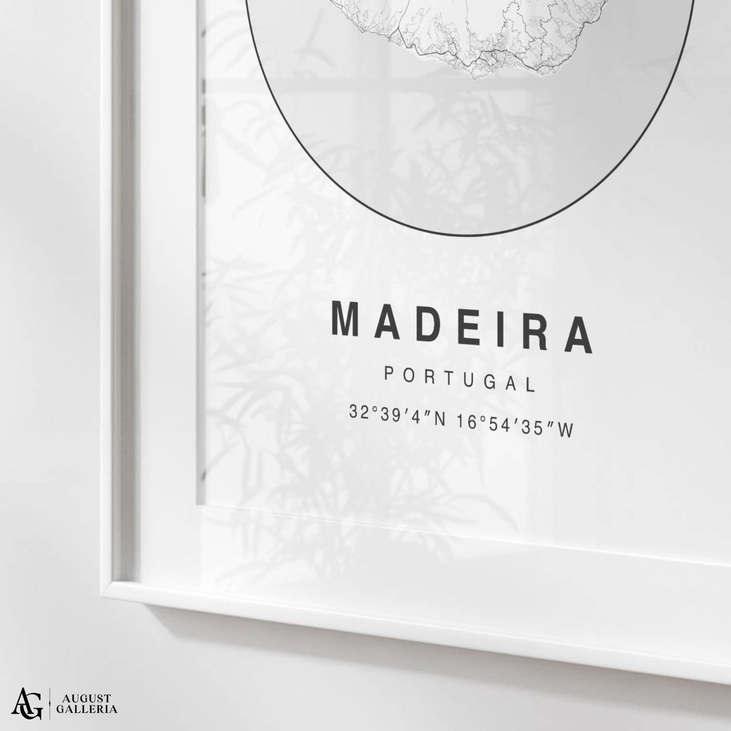 Madeira Minimalist Map